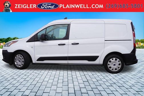 Frozen White 2019 Ford Transit Connect XL