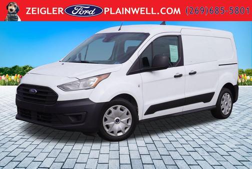 Frozen White 2019 Ford Transit Connect XL
