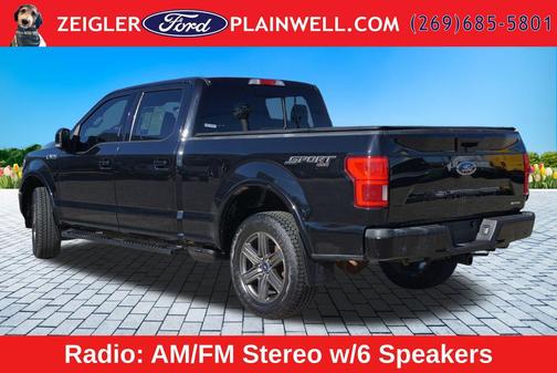 Agate Black Metallic 2020 Ford F-150 Lariat