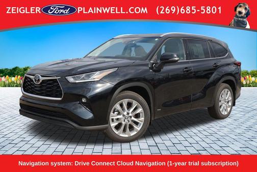 Black 2026 Toyota Highlander Hybrid Limited