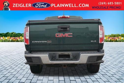 Emerald Green Metallic 2015 GMC Canyon SLE
