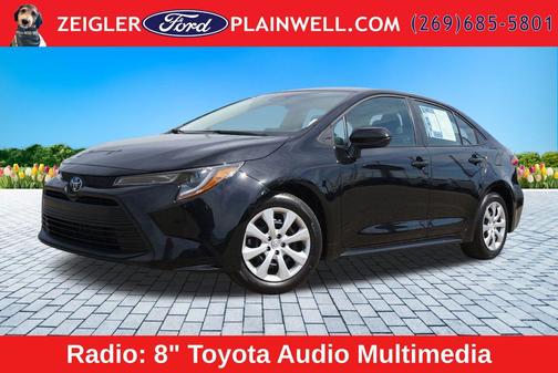 Midnight Black Metallic 2026 Toyota Corolla LE