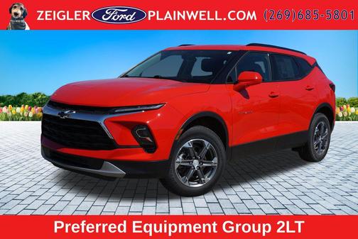 Red Hot 2023 Chevrolet Blazer RS