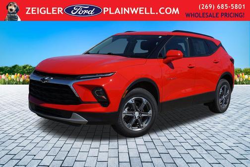 Red Hot 2023 Chevrolet Blazer RS