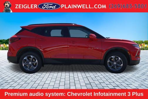 Red Hot 2023 Chevrolet Blazer RS