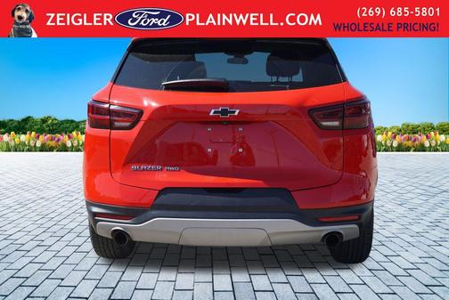 Red Hot 2023 Chevrolet Blazer RS
