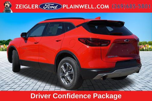 Red Hot 2023 Chevrolet Blazer RS