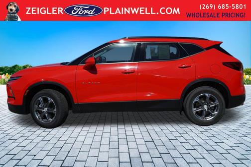 Red Hot 2023 Chevrolet Blazer RS
