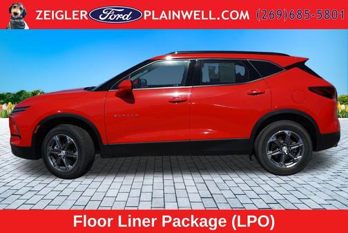 Red Hot 2023 Chevrolet Blazer RS