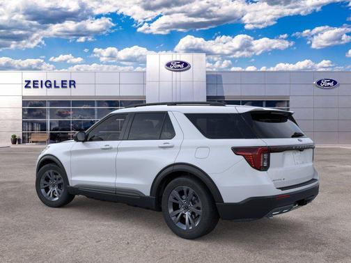 White Metallic 2026 Ford Explorer Active