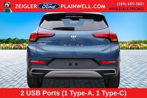 Ocean Blue Metallic 2024 Buick Encore GX Preferred