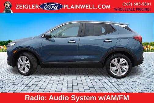 Ocean Blue Metallic 2024 Buick Encore GX Preferred