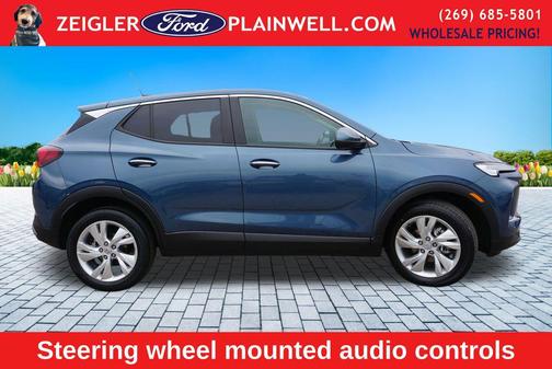 Ocean Blue Metallic 2024 Buick Encore GX Preferred