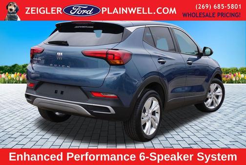 Ocean Blue Metallic 2024 Buick Encore GX Preferred
