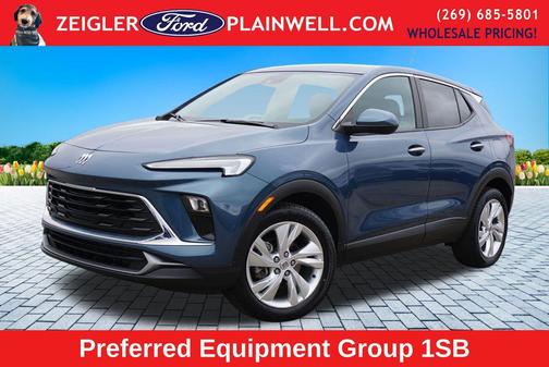 Ocean Blue Metallic 2024 Buick Encore GX Preferred