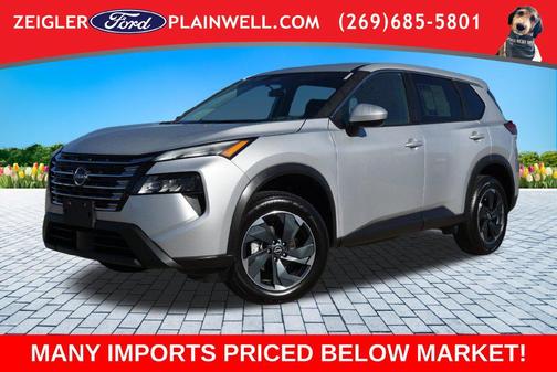 Brilliant Silver Metallic 2024 Nissan Rogue SV