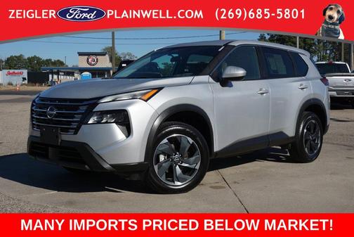 Brilliant Silver Metallic 2024 Nissan Rogue SV