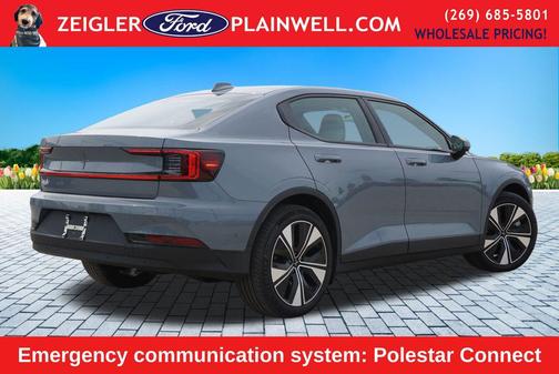Thunder Metallic 2024 Polestar 2 Long Range Dual Motor