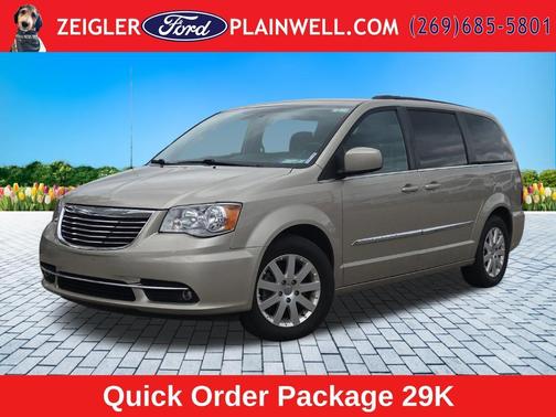 Cashmere/Sandstone Pearlcoat 2016 Chrysler Town & Country Touring