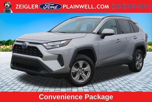 Silver Sky Metallic 2023 Toyota RAV4 Hybrid XLE