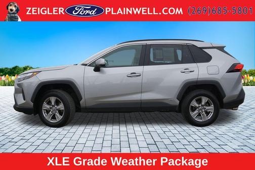 Silver Sky Metallic 2023 Toyota RAV4 Hybrid XLE