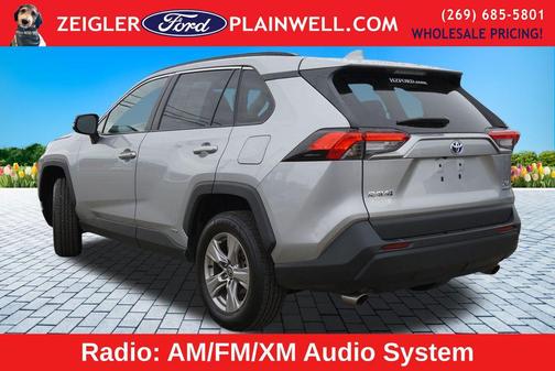 Silver Sky Metallic 2023 Toyota RAV4 Hybrid XLE