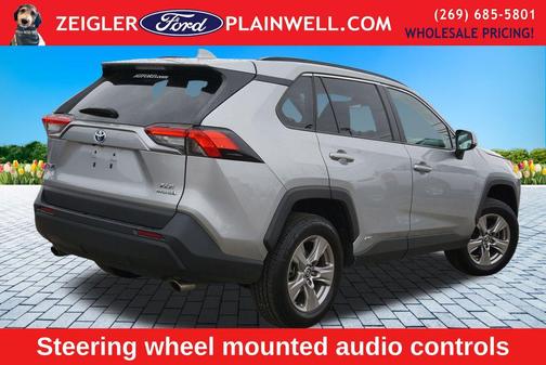 Silver Sky Metallic 2023 Toyota RAV4 Hybrid XLE