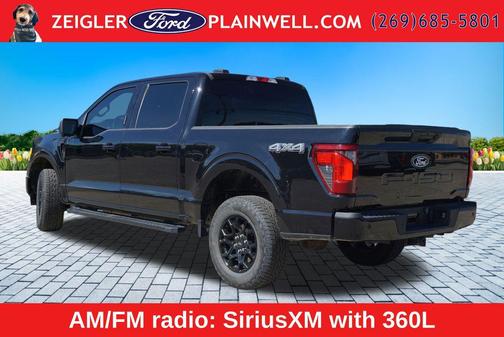 Black 2024 Ford F-150 XLT
