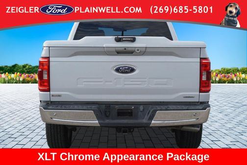 White Metallic 2021 Ford F-150 XLT