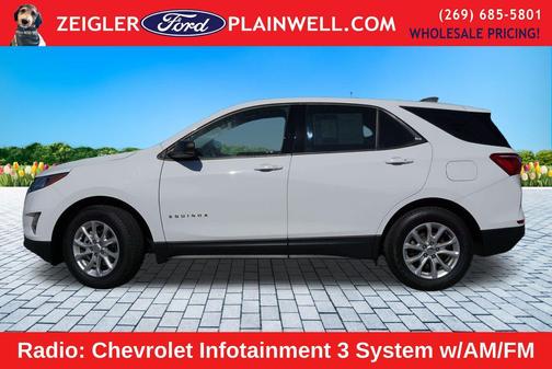 Summit White 2019 Chevrolet Equinox LS