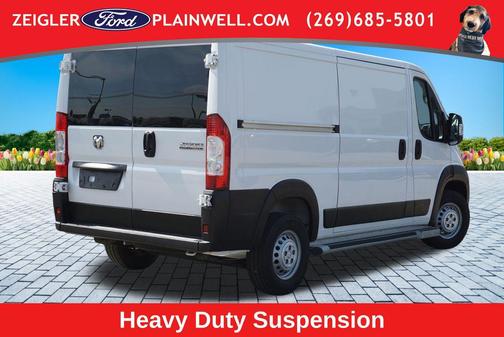 Bright White Clearcoat 2025 RAM ProMaster 2500 Tradesman