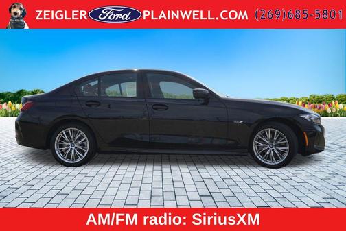 Jet Black 2023 BMW 330e xDrive