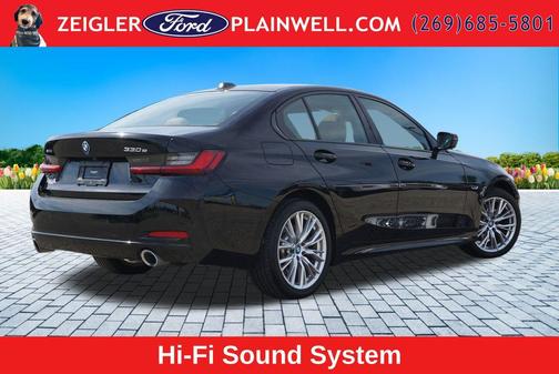 Jet Black 2023 BMW 330e xDrive
