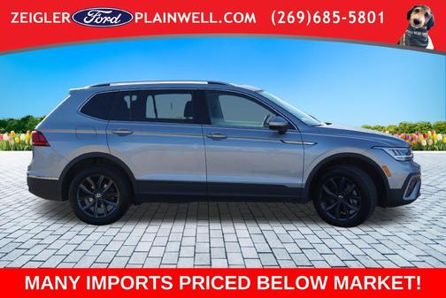 Silver 2023 Volkswagen Tiguan 2.0T SE 4MOTION