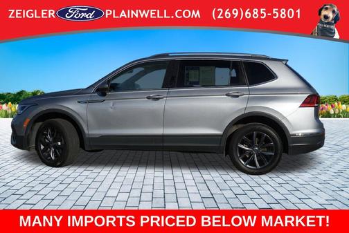 Silver 2023 Volkswagen Tiguan 2.0T SE 4MOTION