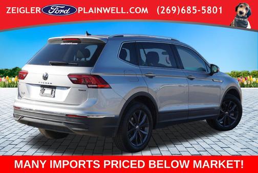 Silver 2023 Volkswagen Tiguan 2.0T SE 4MOTION