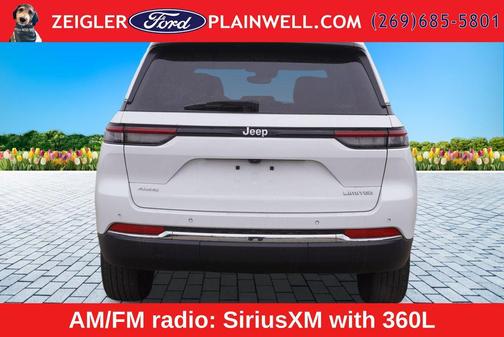 Bright White Clearcoat 2024 Jeep Grand Cherokee Limited