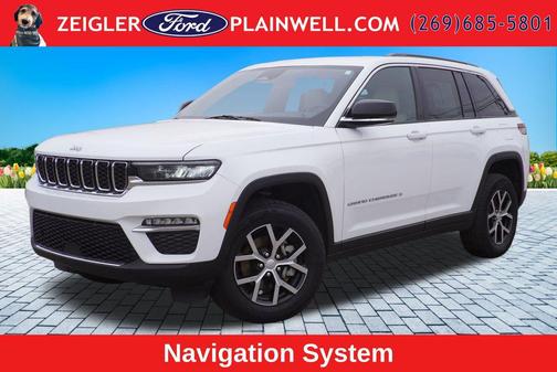 Bright White Clearcoat 2024 Jeep Grand Cherokee Limited