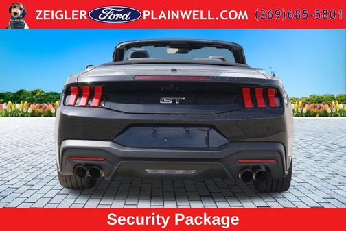 Shadow Black 2025 Ford Mustang GT Premium