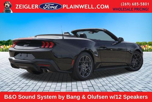 Shadow Black 2025 Ford Mustang GT Premium
