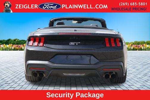 Shadow Black 2025 Ford Mustang GT Premium