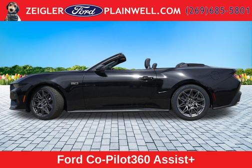 Shadow Black 2025 Ford Mustang GT Premium