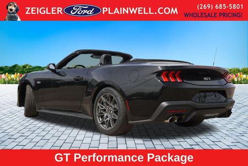 Shadow Black 2025 Ford Mustang GT Premium