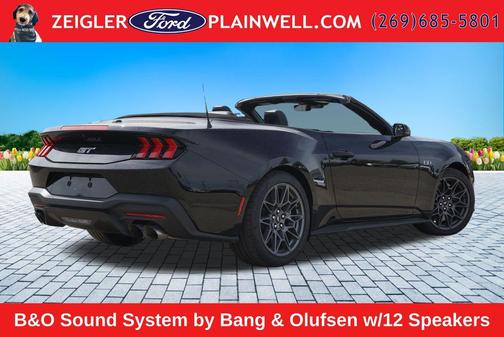 Shadow Black 2025 Ford Mustang GT Premium
