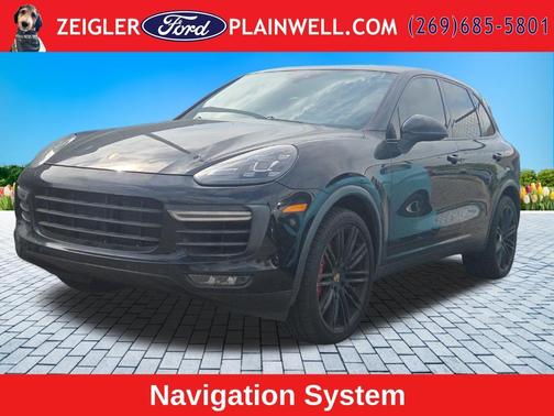 Black 2017 Porsche Cayenne Turbo