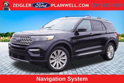 Black Metallic 2023 Ford Explorer Limited