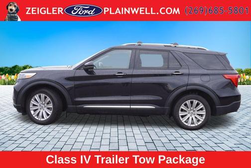 Black Metallic 2023 Ford Explorer Limited