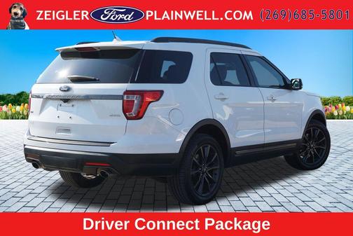 Oxford White 2018 Ford Explorer XLT