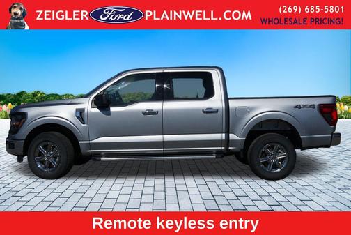 Silver 2025 Ford F-150 XLT