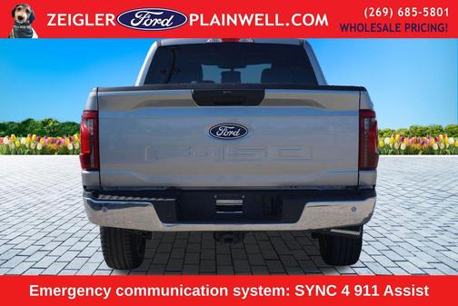 Silver 2025 Ford F-150 XLT